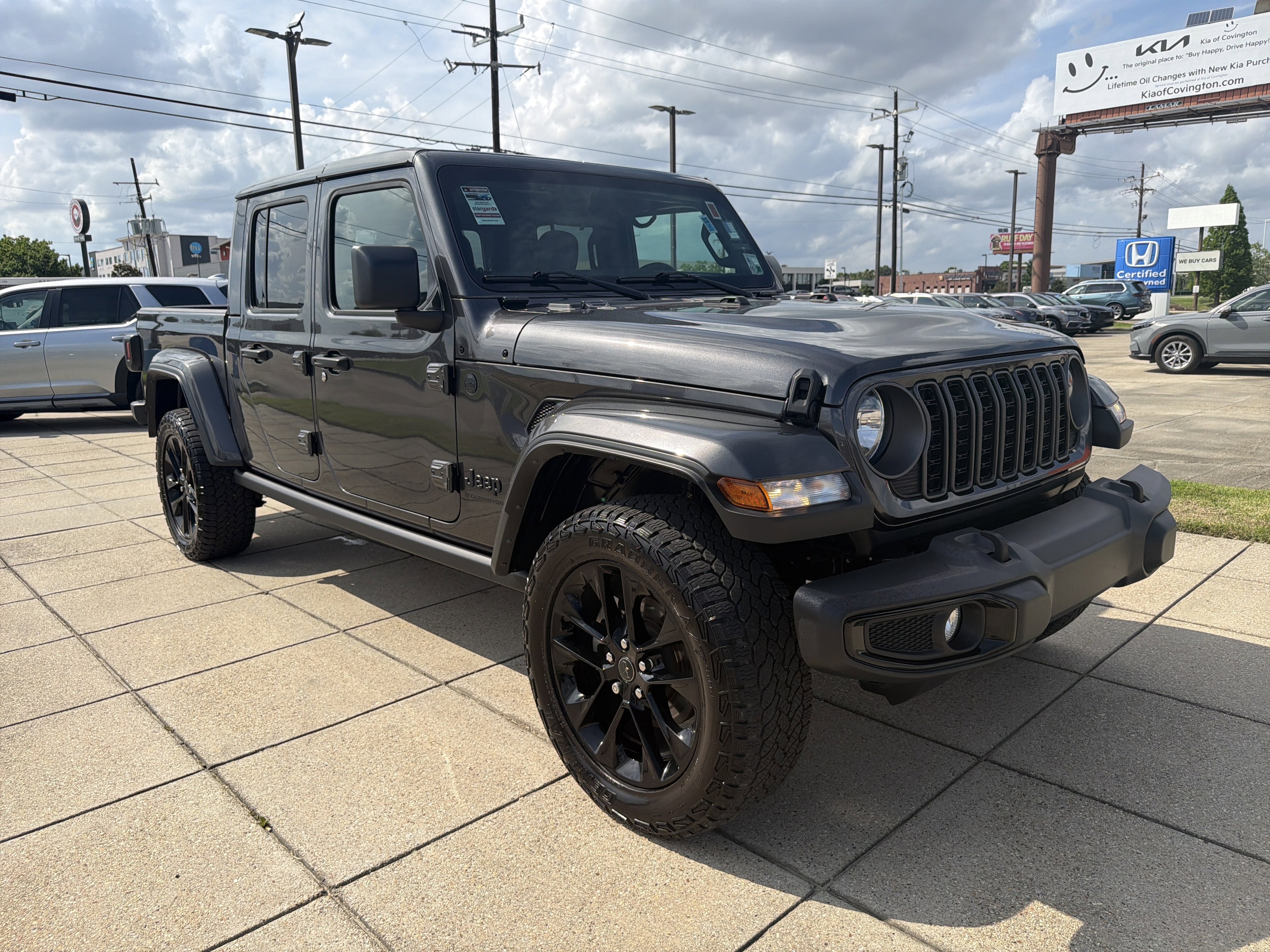 2024 Jeep Gladiator — rear three-quarter view