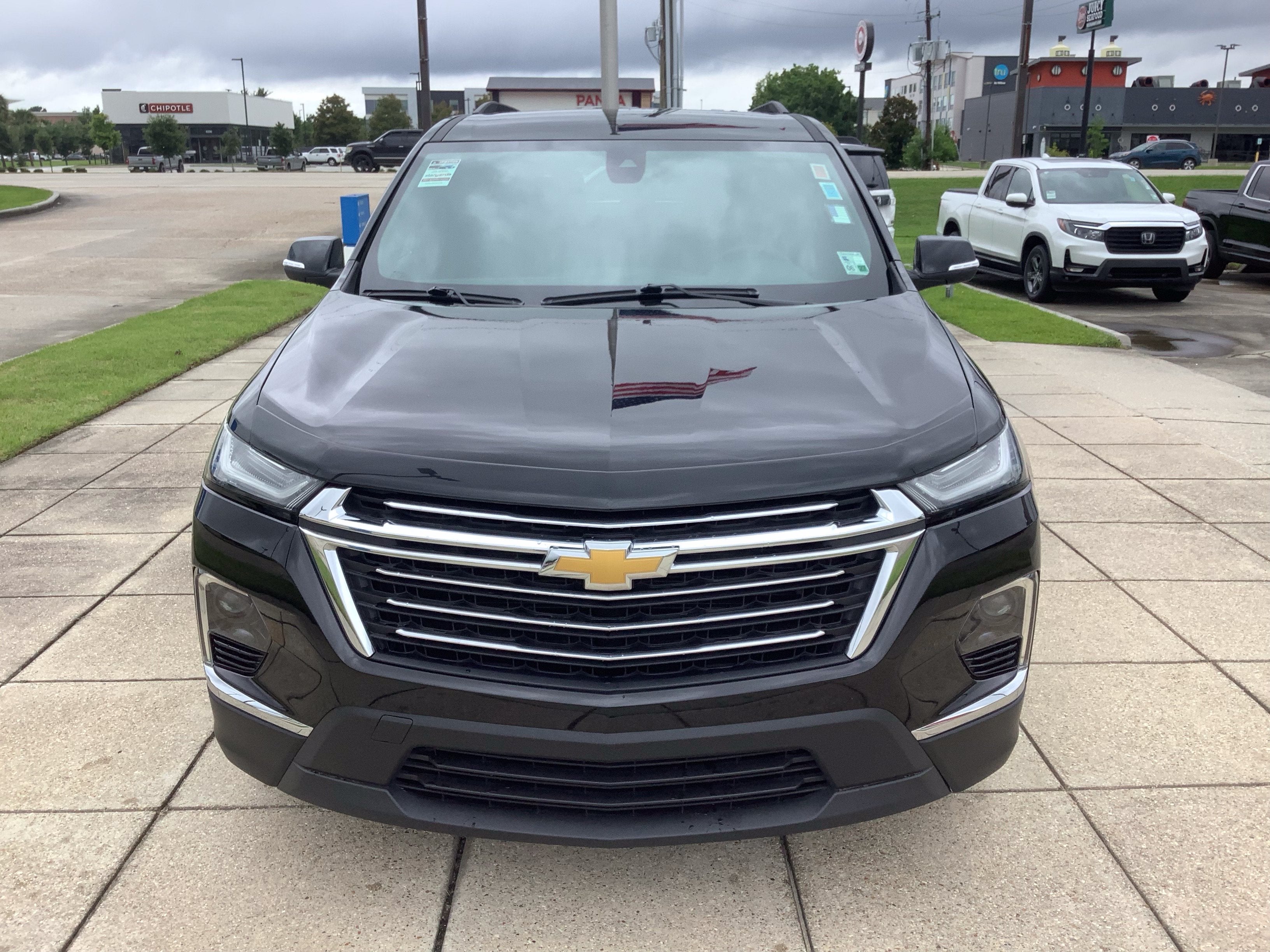 2022 Chevrolet Traverse — rear three-quarter view