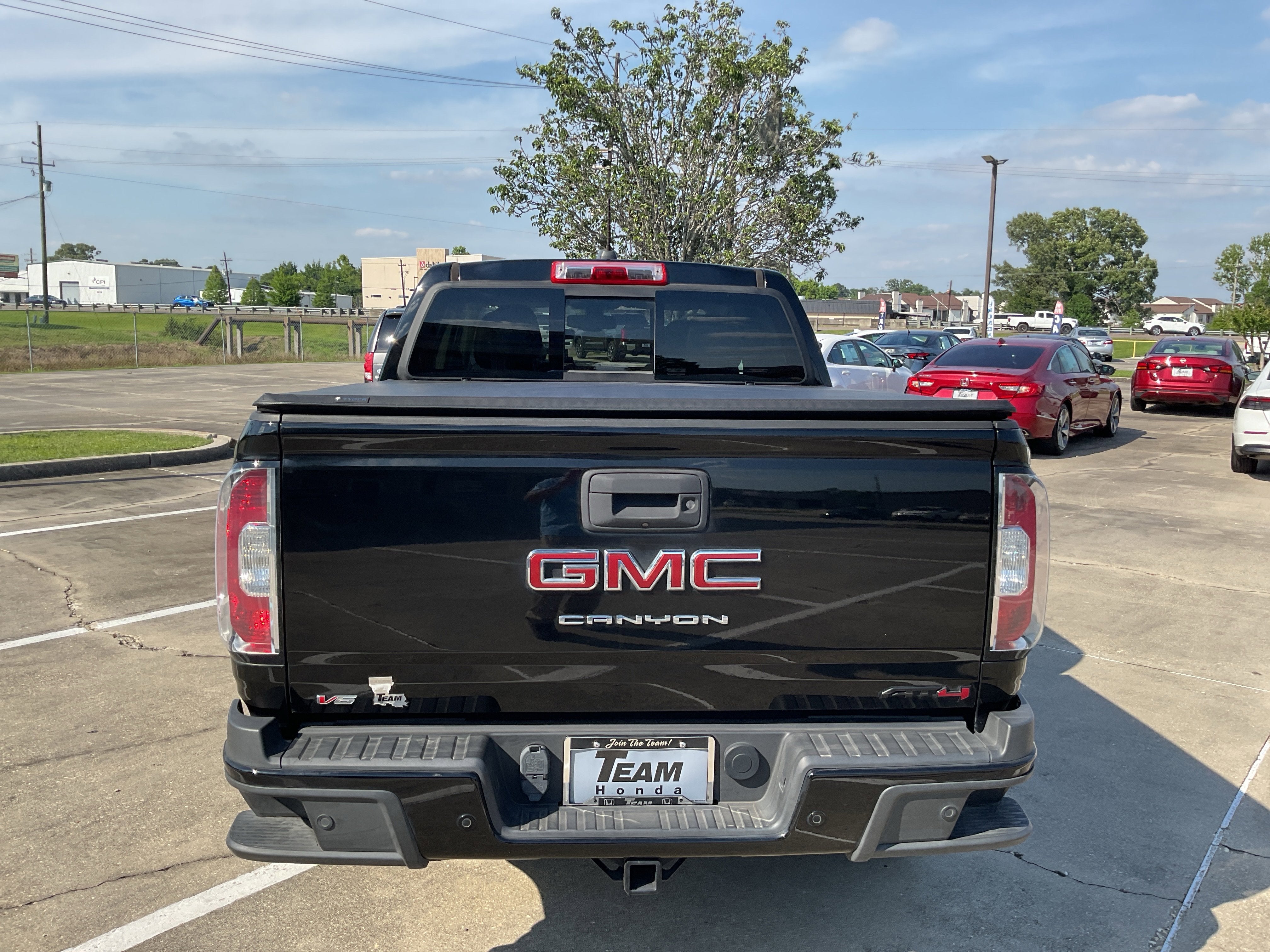 2022 GMC Canyon — rear three-quarter view