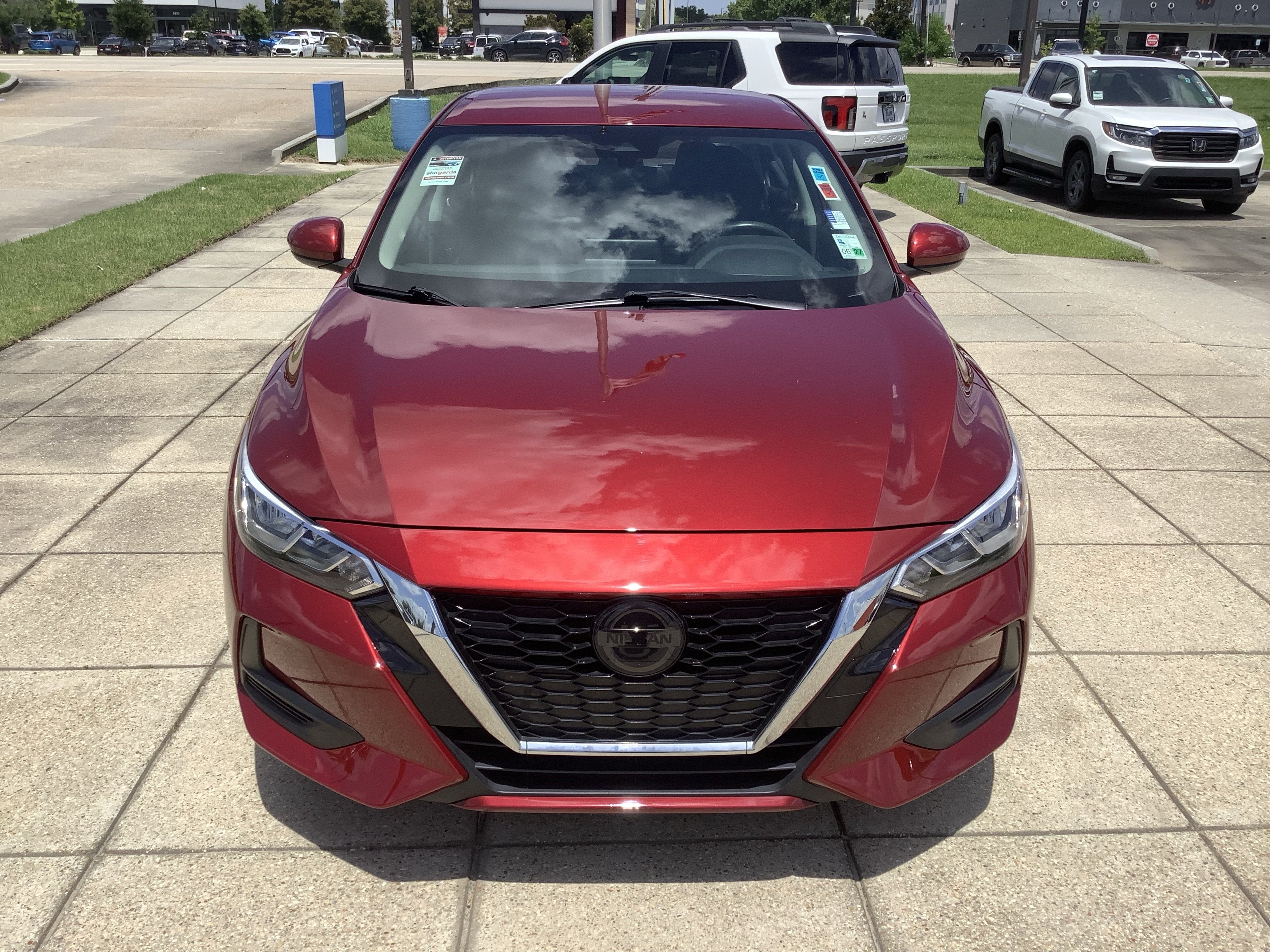 2022 Nissan Sentra — rear three-quarter view