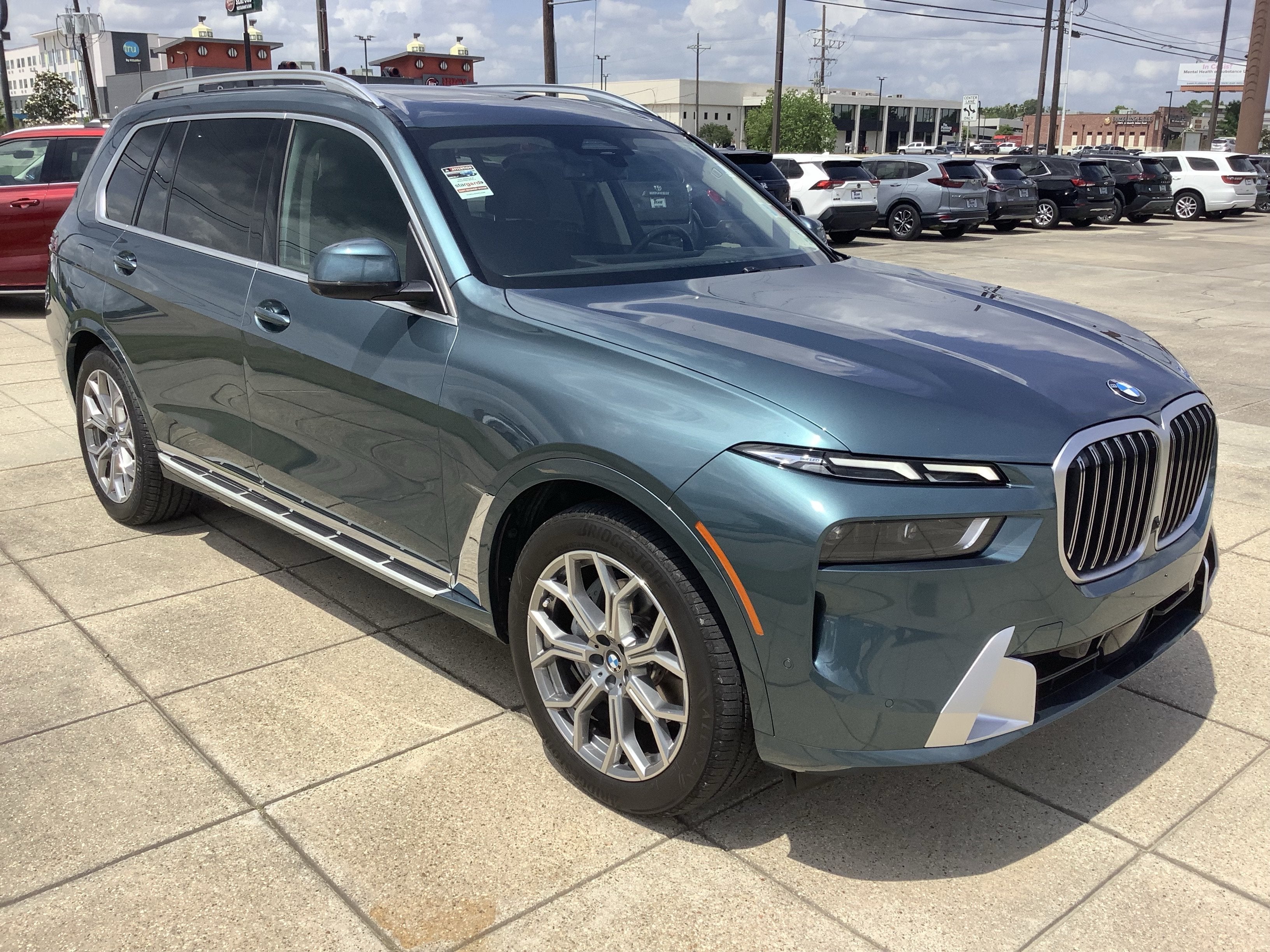 2025 BMW X7 — interior view