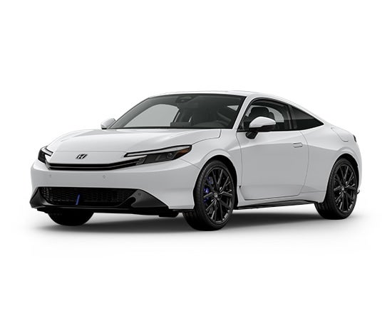 2026 Honda Prelude Hybrid in Winter Frost Pearl — front three-quarter view